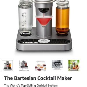 Bartesian Silver Cocktail Maker
